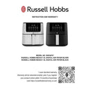 Russell Hobbs Nexus 7.5L Digital Air Fryer Silver RHPAF07