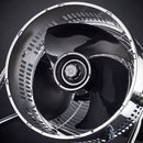 Russell Hobbs 25cm 80w Chrome Vintage Desk Fan RHVDF02