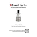 Russell Hobbs Cordless Rechargeable Food Processor RHCFP (863100)