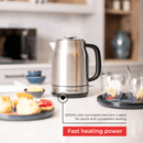 Russell Hobbs 1.7L Stainless Steel Cordless Kettle RHSSK05