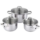 Russell Hobbs Julienne 6 Piece Pots Casserole Set RHCS06