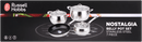Russell Hobbs Nostalgia 7 Piece Belly Pot Set RHNP6679
